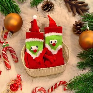 FX Christmas <b>Socks</b> Novelty <b>Socks</b> That <b>Hold</b> <b>Hands</b> Funny Couples <b>Socks</b> for Christmas Valentine's Day, Gag Gift Holiday Surprise - Product Image 3
