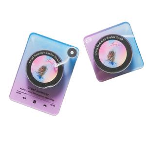 Carte magnétique en acrylique personnalisée avec étiquette NFC pour album programmé de la page musicale GSC - Product Image 1