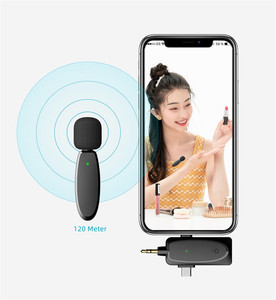 Micro Lavalier Không Dây Mini Ghi Hình HD Chống Nhiễu Giảm Tiếng Ồn Để Phát Trực Tiếp - Product Image 2