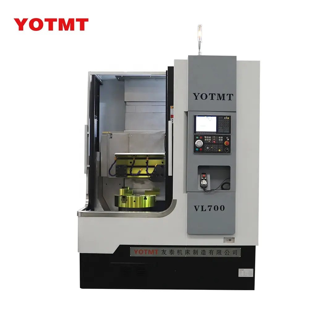 H-VL700 2 trục Heavy Duty kim loại quay CNC máy tiện đứng