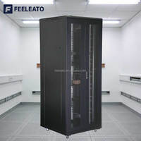 Armoire de serveur réseau pour centre de données 18U 22U 32U 37U 42U 47U, 19 pouces, montage sur rack au sol, protection IP20, en stock, SPCC