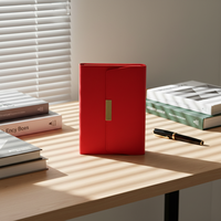 A5 pu Leder Notebook benutzer definierte recyceln leere austauschbare Briefpapier Papiere Tagebuch für Geschenk