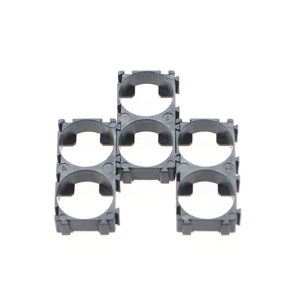 Zwarte Houder 18650 Cilindrische Batterij Houder 2P 18650 Cel Houder 18650 Batterij Beugel Spacer 2S 2P <span class=keywords><strong>2</strong></span> Cellen 3P - Product Image 5