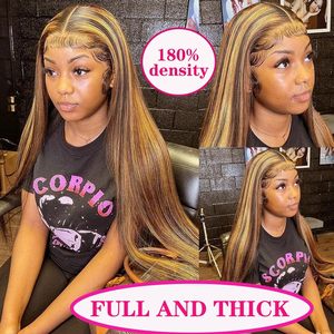 Pelucas de Cabello Humano Virgen Indio Baratas de Vendedor Directo, Listas para Usar, con Cierre 13x4, Frente de Encaje, Cutícula Alineada, Sin Pegamento, Peluca Frontal de Encaje HD - Product Image 4