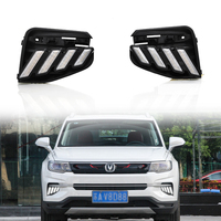 Feux de jour à LED modifiés pare-chocs avant feux décoratifs phares antibrouillard avant pour Changan CS35 Plus 17-22