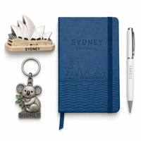 Ensemble de souvenirs touristiques d'Amsterdam, figurine en résine de moulin à vent, carnet de notes en forme de tulipe, porte-clés, stylo, design personnalisé, souvenir de voyage néerlandais