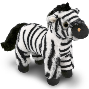 Peluche zèbre rayée personnalisée, jouet en peluche doux et câlin, animal sauvage adorable, poupée pour le jeu, idéal pour <span class=keywords><strong>les</strong></span> cadeaux de fête - Product Image 1