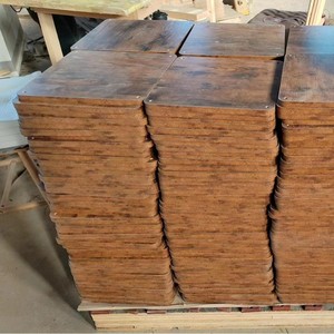 Paneles de Madera MDF 236x236x10mm 300x300x15mm Cuadrados Grado E1 para Uso en Interiores Venta Directa de Fábrica Shandong - Product Image 3