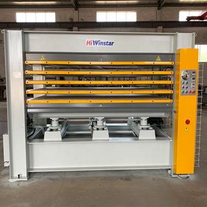 Holz bearbeitung Hydraulische elektrische Heizung Laminieren Heiß presse Sperrholz Furnier Mdf 120Ton Tür Heiß <span class=keywords><strong>press</strong></span> maschine - Product Image 3