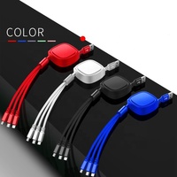 Kabel Pengisi Daya Tipe C Lipat Portabel 2026, Kabel Data USB C Super Cepat untuk Perjalanan, Dapat Disesuaikan