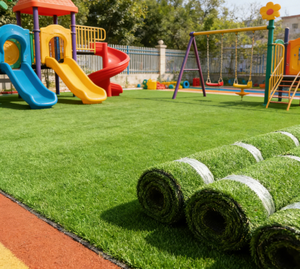 Patio Decor Artificial Turf 10mm Eco-Friendly Indoor/Outdoor Waterproof High Density Fireproof Anti-Slip for Backyard & Garden - Product Image 1