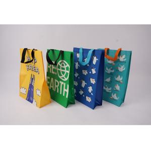 Bolsa de transporte no tejida OEM/ODM ECO impresa personalizada con patrón, bolsas de compras de promoción, muestra gratuita reutilizable para supermercado - Product Image 6