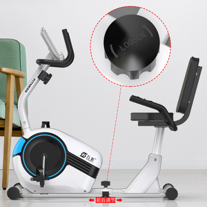 Vélo d'exercice à pédale électrique à usage domestique entraînement cardio équipement de gymnastique de fitness magnétique vélo couché pour les personnes âgées - Product Image 6