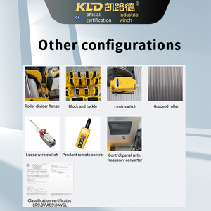 Servo Winch PLC Control Auto Rope Arranger Optoelectrical Slip Ring Relay Real-Time Monitoring Intelligent Cable Winch - Product Image 5