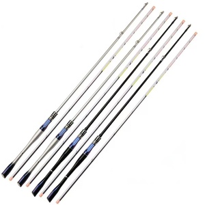 Byloo Types de 1 2 3 <span class=keywords><strong>4</strong></span> Section Canne À Pêche 2.1 Mètre Personnaliser Canne À Pêche Spinning Cannes avec Moulinet Combo Ensemble Complet - Product Image 5