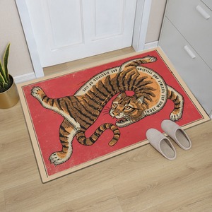 <span class=keywords><strong>Tappeto</strong></span> Morbido di Lusso a Grande Superficie, Stile Retrò con Animali, per Soggiorno, Stampa Astratta, Decorazione per Camera dei Bambini, Arredamento Casa - Product Image 2