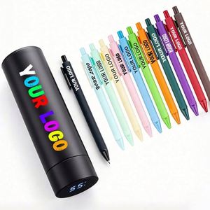Promotion Business Gift Ballpoint Plastic Fancy School Ball Point Color <b>Pen</b> With Logo Custom Promotional Gifts - Product Image 1