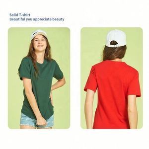 Camiseta de Punto Personalizable para Hombre, Verano, 280G, Sudadera Informal de Algodón con Bordado, Opción Multicolor para Hombre y Mujer - Product Image 3