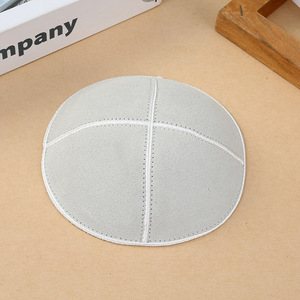 Kippa en daim personnalisée multicolore pour hommes et femmes, idéale pour Hanouka, mariages et festivals – <span class=keywords><strong>Chapeau</strong></span> Yamaka Israël Yarmulke Juif Kippot - Product Image 6