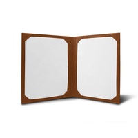 Porte-menu en cuir pu de qualité supérieure, couvertures de table, pour restaurant/salons/café