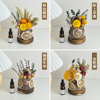 Vente flash Diffuseur de parfum sans feu à l'huile essentielle Aromathérapie Fleurs séchées d'intérieur Fait à la main Parfum longue durée Coffrets cadeaux