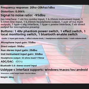 ซัมซั่น โซโล การ์ดเสียงภายนอกแบบ <span class=keywords><strong>USB</strong></span> สำหรับโทรศัพท์มือถือ คอมพิวเตอร์ สำหรับการถ่ายทอดสด บันทึกเสียง คาราโอเกะ เครื่องดนตรี จากประเทศจีน - Product Image 5