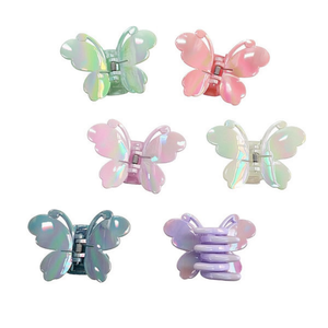 Pinza para el pelo Angelina Butterfly Glossy de 7,5 cm para mujeres y niñas, accesorios para el cabello - Product Image 4