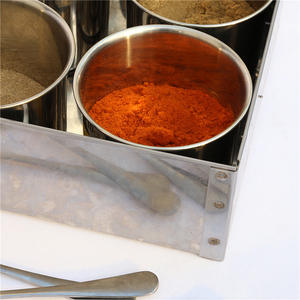 กล่องใส่เครื่องเทศสแตนเลสยงคัง ขนาดใหญ่ 8 ช่อง พร้อมฝาและช้อน ภาชนะเก็บเครื่องปรุงรสแบบแข็ง - Product Image 3