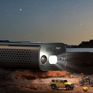 Dual-màn hình di động xe máy bơm không khí xe lốp Inflator với không dây sạc hiển thị kỹ thuật số & ngân hàng điện chức năng - Product Image 1