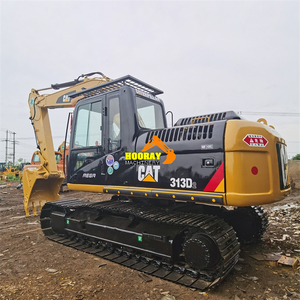 Cat 313D2 de segunda mano Caterpillar 13 toneladas Excavadora sobre orugas CAT 313D2 Ingeniería hidráulica Excavadora de construcción para la venta - Product Image 2