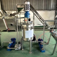 Ligne de production de 100 kg/h pour la fabrication de tahini, de beurre de noix de karité, de beurre de noisettes, de beurre d'amande, de beurre de noix de cajou, de beurre de cacahuètes, de beurre de sésame