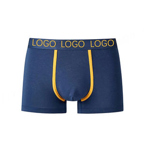 Vente en gros de caleçons décontractés de haute qualité pour hommes OEM personnalisé coton Spandex taille moyenne confortable style à la mode - Product Image 6