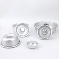 Moule à donuts individuel en aluminium antiadhésif pour la cuisson de desserts