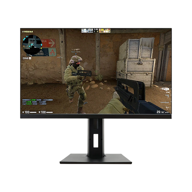 Customized High Resolution 27 Inch 4K 165Hz 1MS IPS LCD Gaming Monitor with 99% SRGB 450cd/m Brightness & 5000:1 Contrast Ratio
