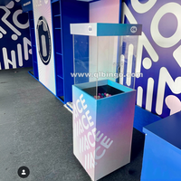 Máquina de Soplo de Aire Tornado para Atrapar Pelotas, Promoción de Eventos, Sorteo de la Suerte, Juego de Atrapar Pelotas en Stand