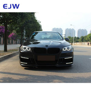 <span class=keywords><strong>HM</strong></span> Style 11-17 pour BMW Série 5 F10 F18 Kit Surround en fibre de verre amélioré Pare-chocs avant avec <span class=keywords><strong>jupe</strong></span> latérale à lèvre arrière - Product Image 3