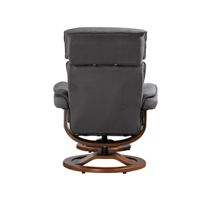 Fauteuil <span class=keywords><strong>inclinable</strong></span> ergonomique en cuir PU de style moderne avec <span class=keywords><strong>plateau</strong></span> - Product Image 4