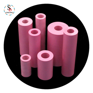 OEM огнеупорный цилиндр керамический глинозем на заказ керамические трубки для нагревателя печи - Product Image 3