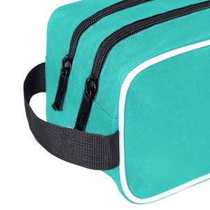 Custom Unisex Eco-Friendly <b>Ice</b> Hockey Pouch With Team Logo Embroidery 100% Polyester for Sports Players Toiletry <b>Bag</b> - Product Image 4