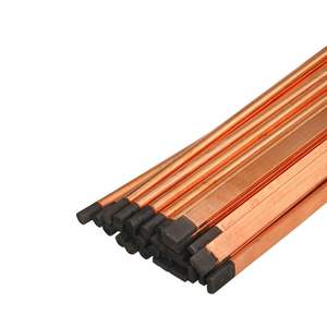 Ottel Carbon <b>Rods</b> 5.0mm Copper Plated Flat Round For Arc Gouging <b>Welding</b> Current 150-400 A - Product Image 1