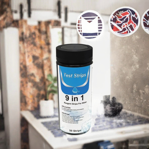 Tùy chỉnh 9 trong 1 dải thử nghiệm di động để kiểm tra chất lượng nước trong bể cá bể cá - Product Image 5