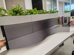 <span class=keywords><strong>Invisible</strong></span> LED Movie Mall Interior Transparente Publicidad P3.91 LED Pantalla holográfica - Product Image 3