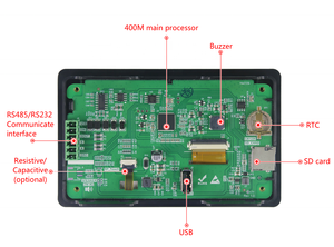Dacai hiển thị IPS Màn hình <span class=keywords><strong>4.3</strong></span> "màu <span class=keywords><strong>TFT</strong></span> <span class=keywords><strong>LCD</strong></span> 480 RGB x 272 dots <span class=keywords><strong>TFT</strong></span> hiển thị RS232 RS485 giao diện HMI - Product Image 6