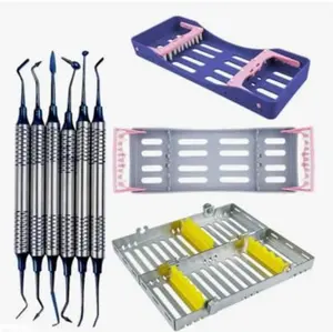 Dental Composite Teeth Filling Instrument Kit Dental Handle with Cassette