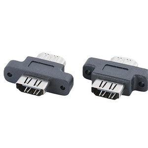 Adaptateur HDMI Femelle-Femelle à Montage sur Panneau avec Trous de Fixation pour Châssis d'Ordinateur - Product Image 3