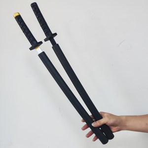 Épée et bouclier <span class=keywords><strong>de</strong></span> samouraï <span class=keywords><strong>ninja</strong></span> Eilite, accessoire <span class=keywords><strong>de</strong></span> costume d'Halloween, jouet pour enfants, sûr, doux, réaliste, léger, en mousse PU - Product Image 4