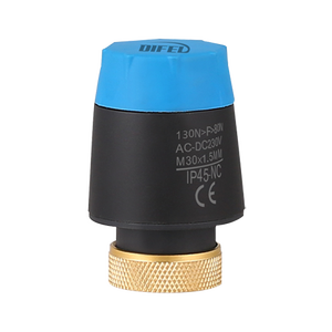 Actuador termoeléctrico con Aux. Microinterruptor W/Bajo <span class=keywords><strong>consumo</strong></span> de energía (230V) para calefacción sin suelo - Product Image 1