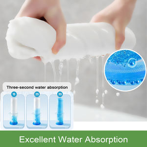 Toalla de baño blanca biodegradable con embalaje independiente personalizado, tela no tejida desechable para viajes, Hotel, papel especial - Product Image 4