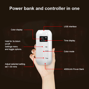 Masque facial LED en silicone souple <span class=keywords><strong>EYCO</strong></span> approuvé 510K, traitement facial LED Photon, appareil de luminothérapie rouge - Product Image 4