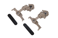 Adaptor Rel Helm ARC Gantungan Headset Taktis ZTAC ID102 dengan Desain ENC Over Ear Universal Fit